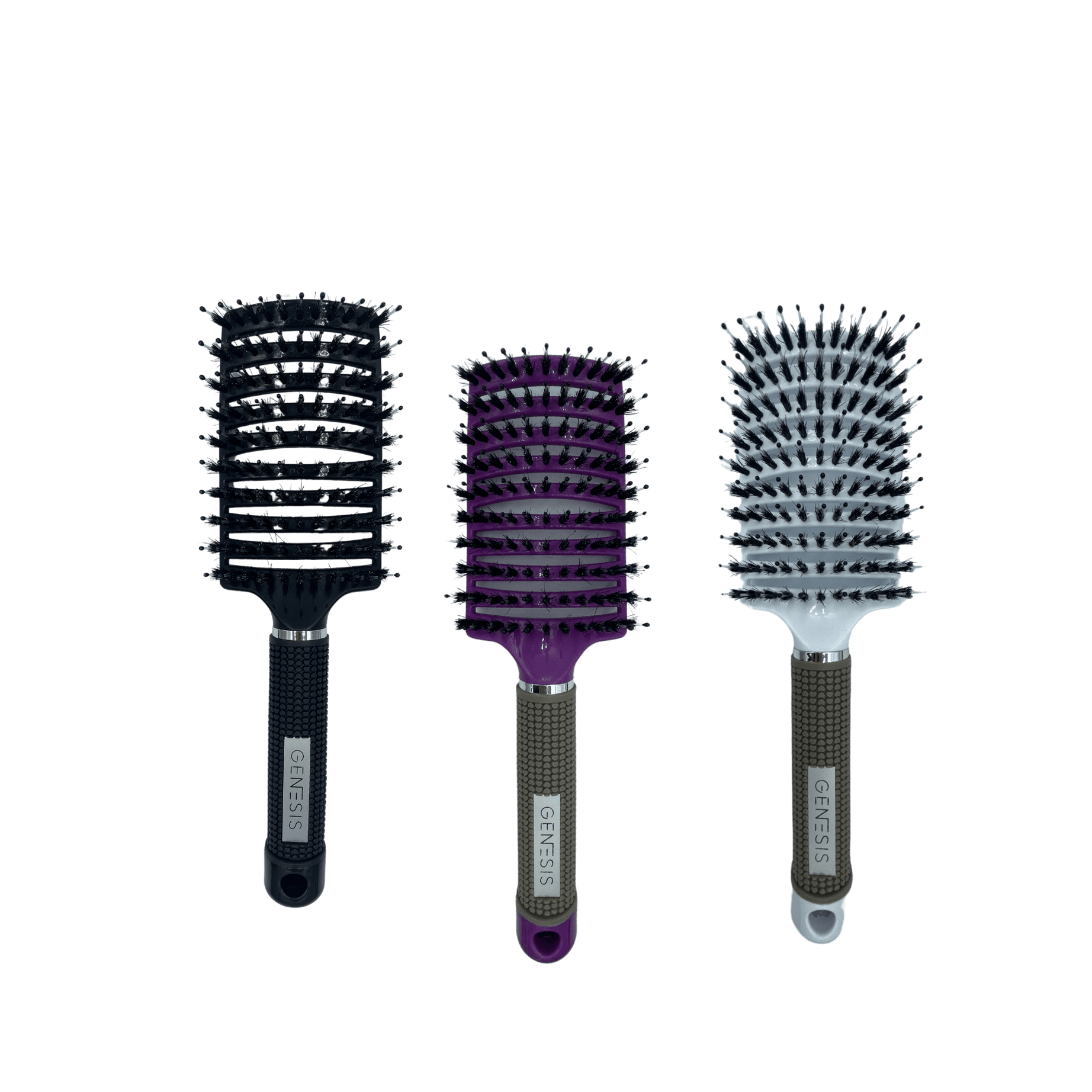 GENESIS Boar Bristles Hair Brush (12-Pack)