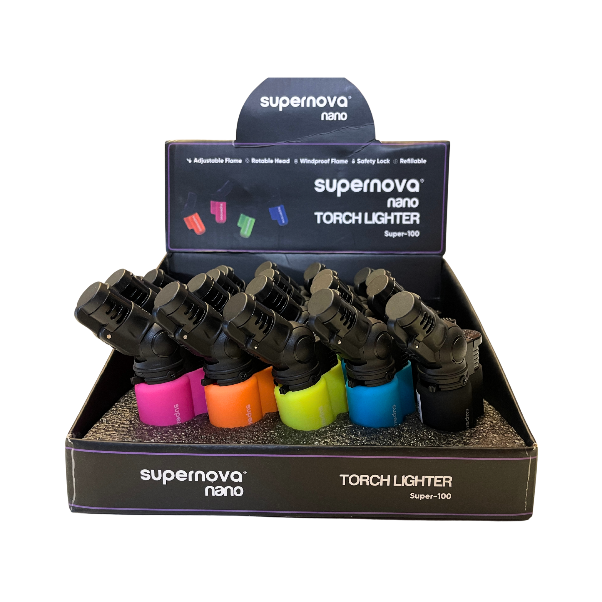 Supernova Nano Torch Lighter (20-Pack)