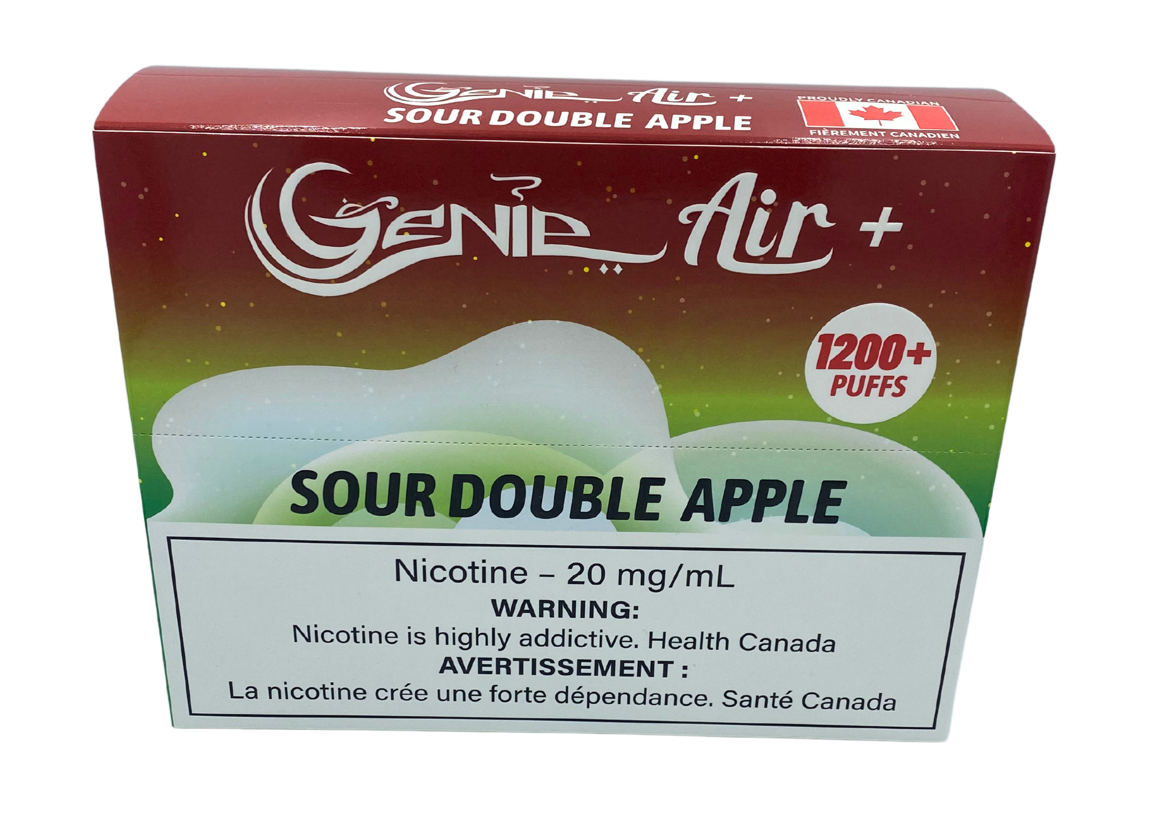 Genie Air+ 1200 Puffs Disposable Vape- 10ct (3.5ml)