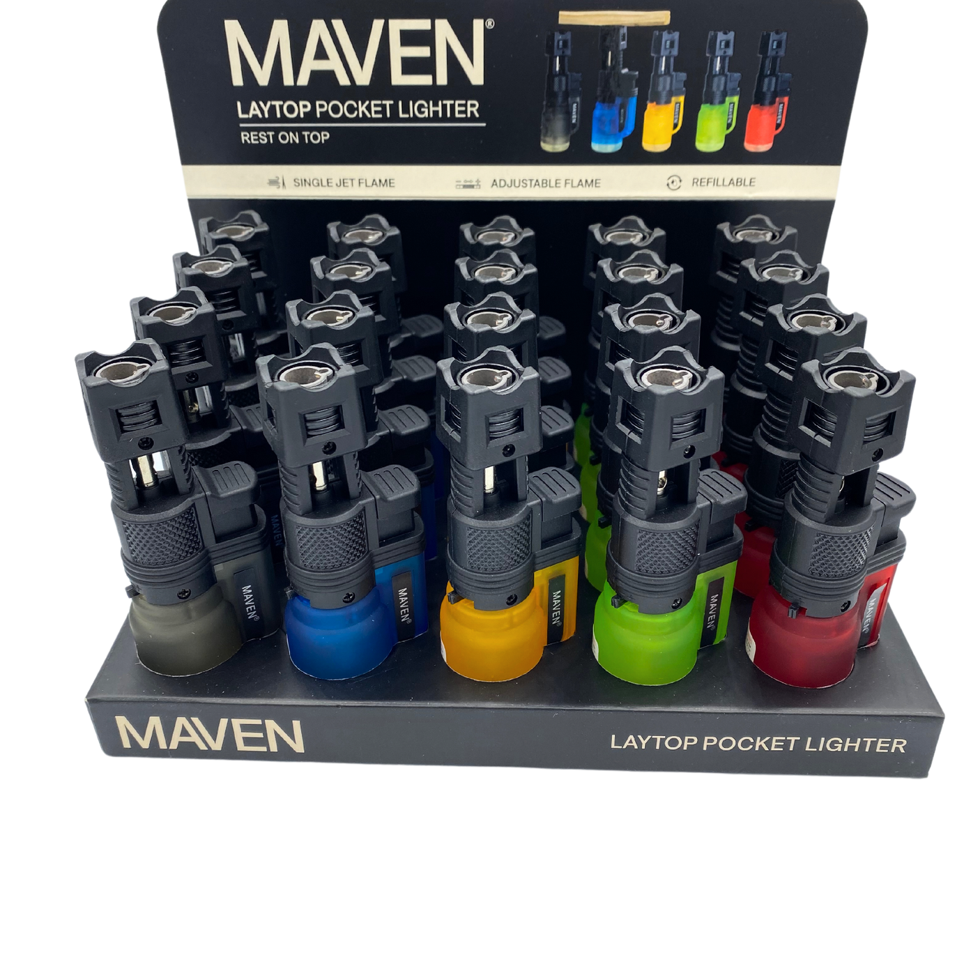 Maven Laytop Torch Lighter (20-pack)